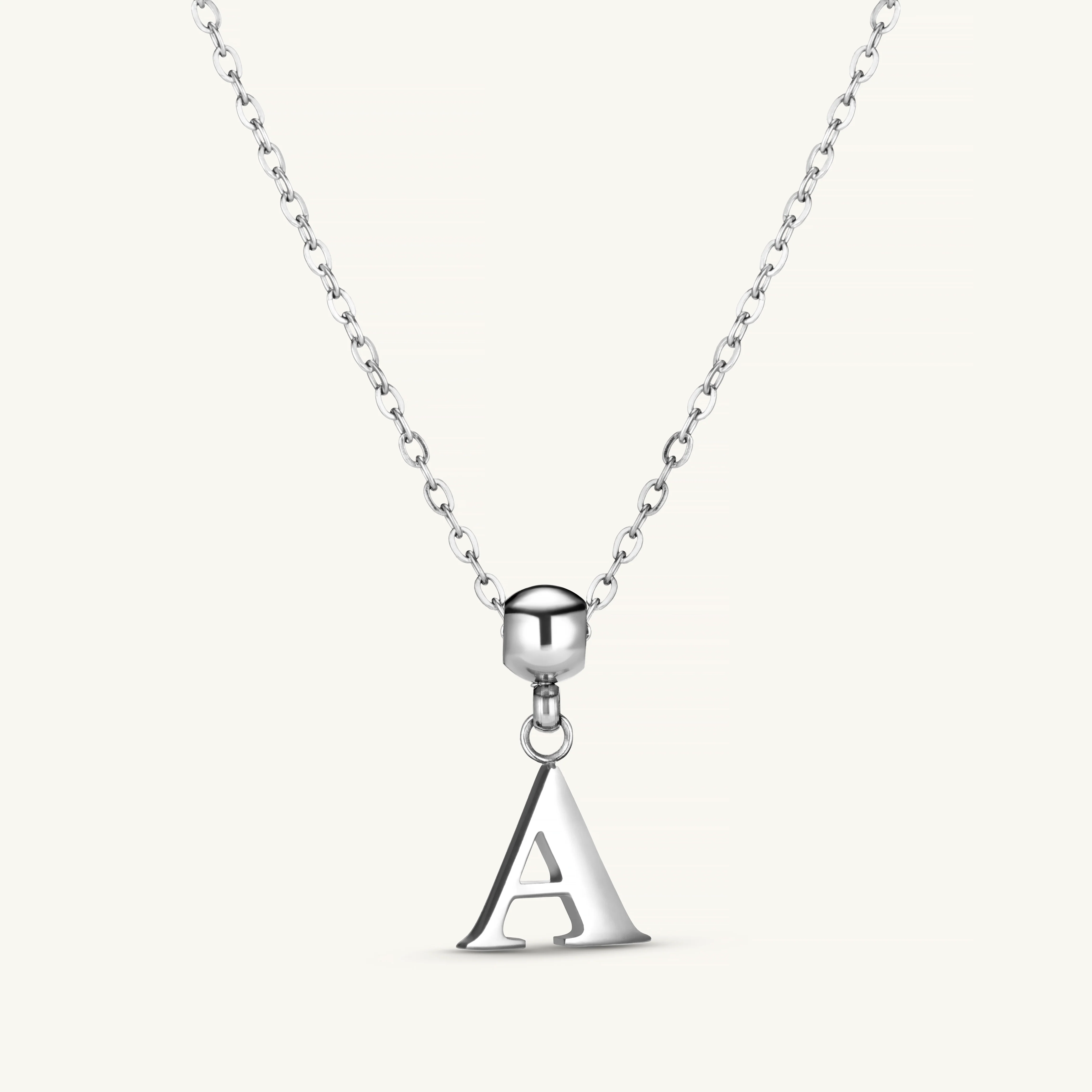 A Classic Initial Charm Silver - Image 3