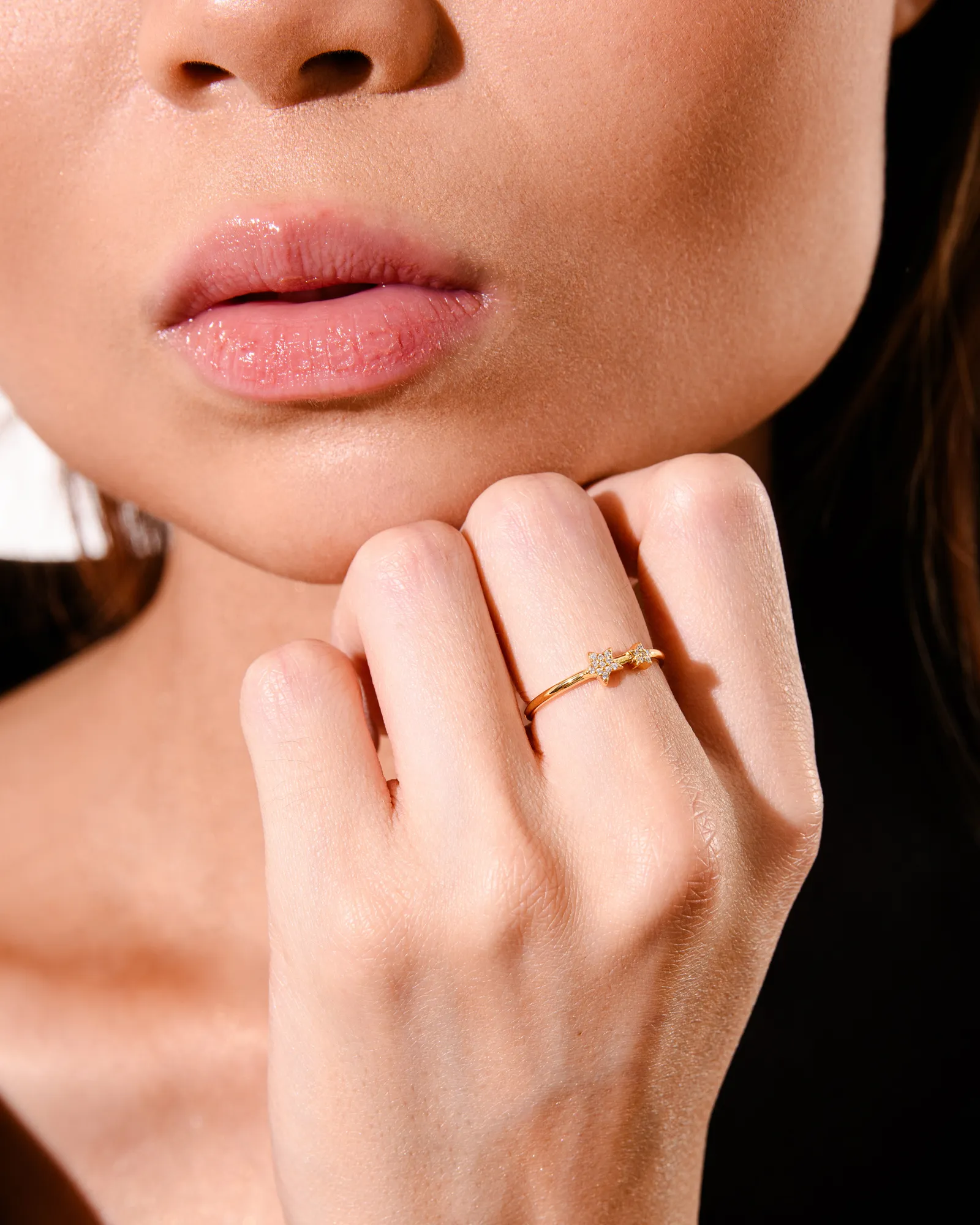 Astrid Star Ring in Silver - Image 3