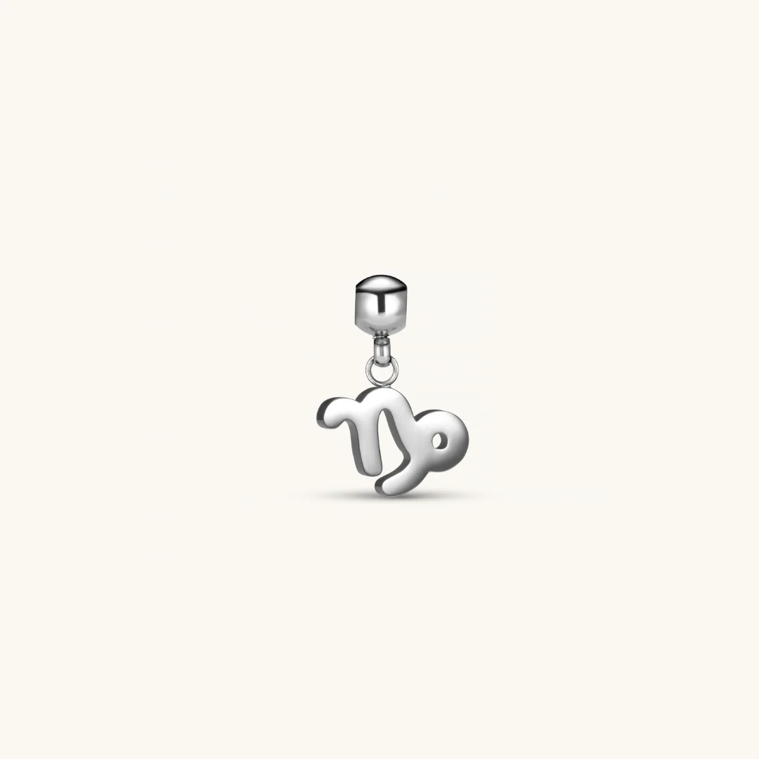 Capricorn Classic Charm Silver
