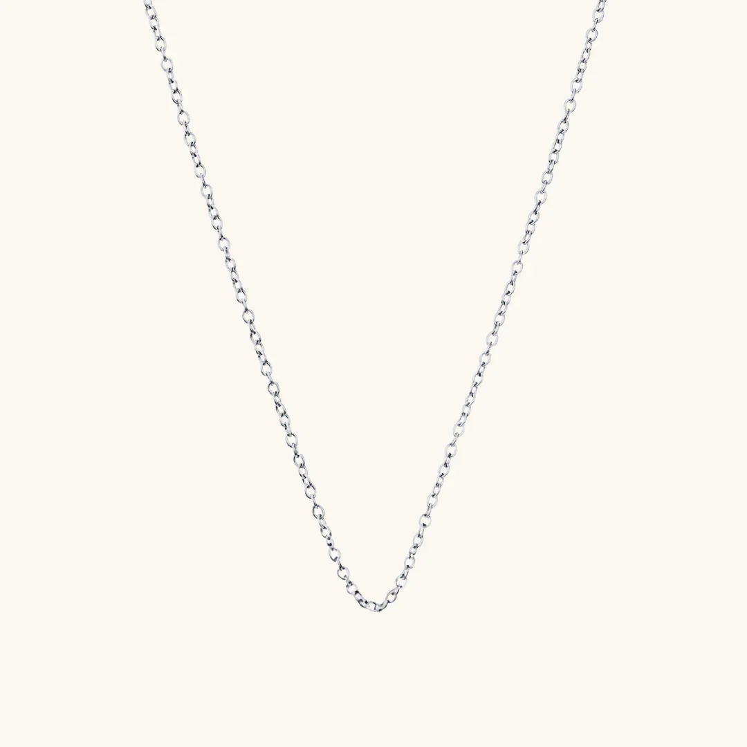 Classic Charm Necklace Silver