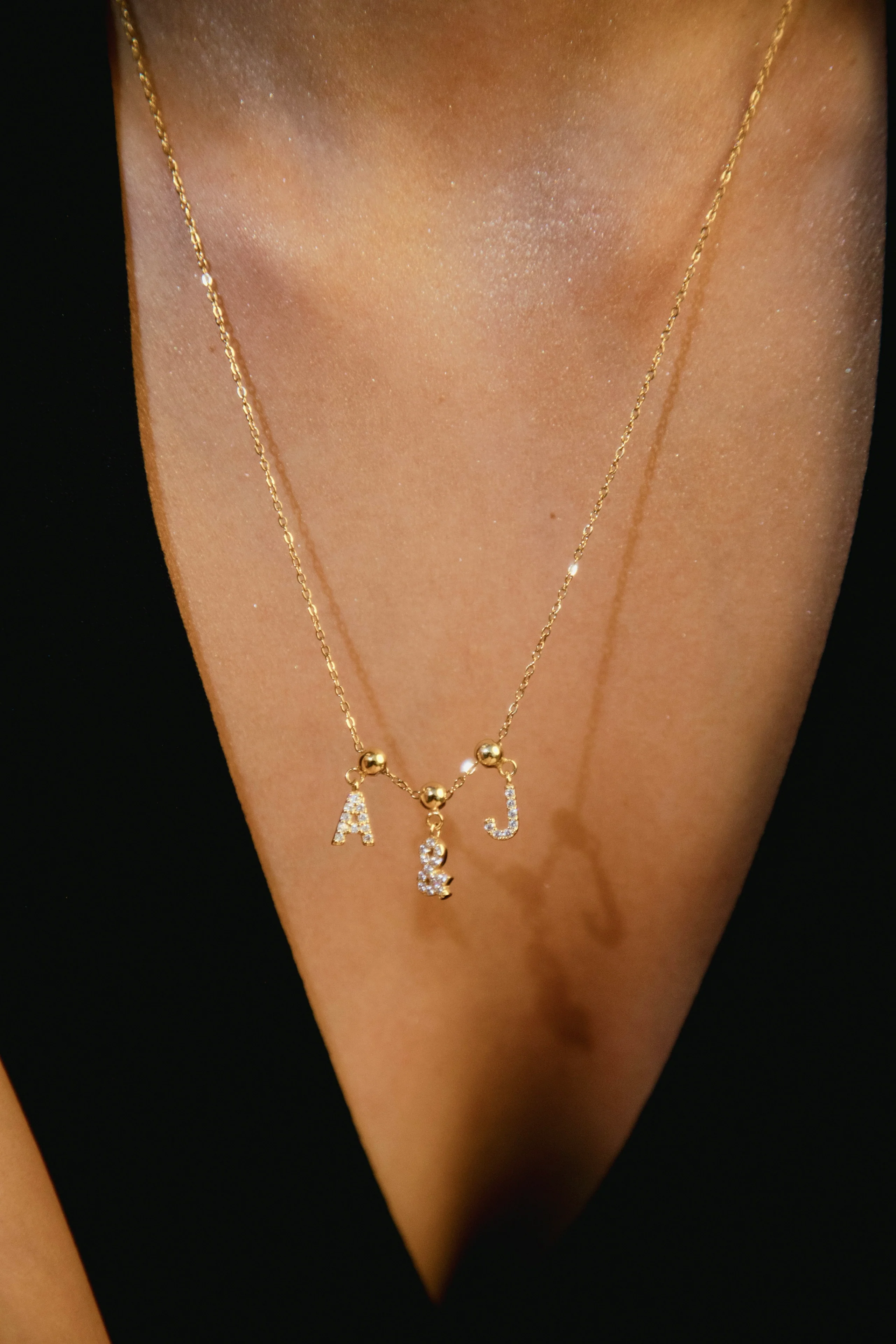 & Diamond Charm Gold - Image 2