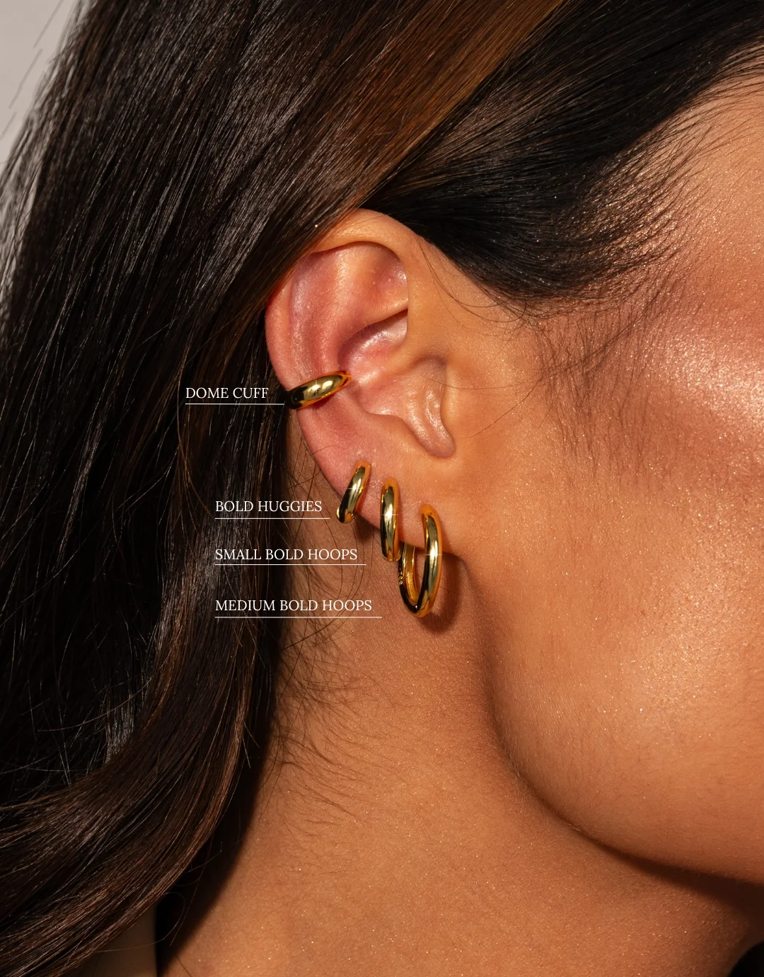 Dome Cuff Gold - Image 4