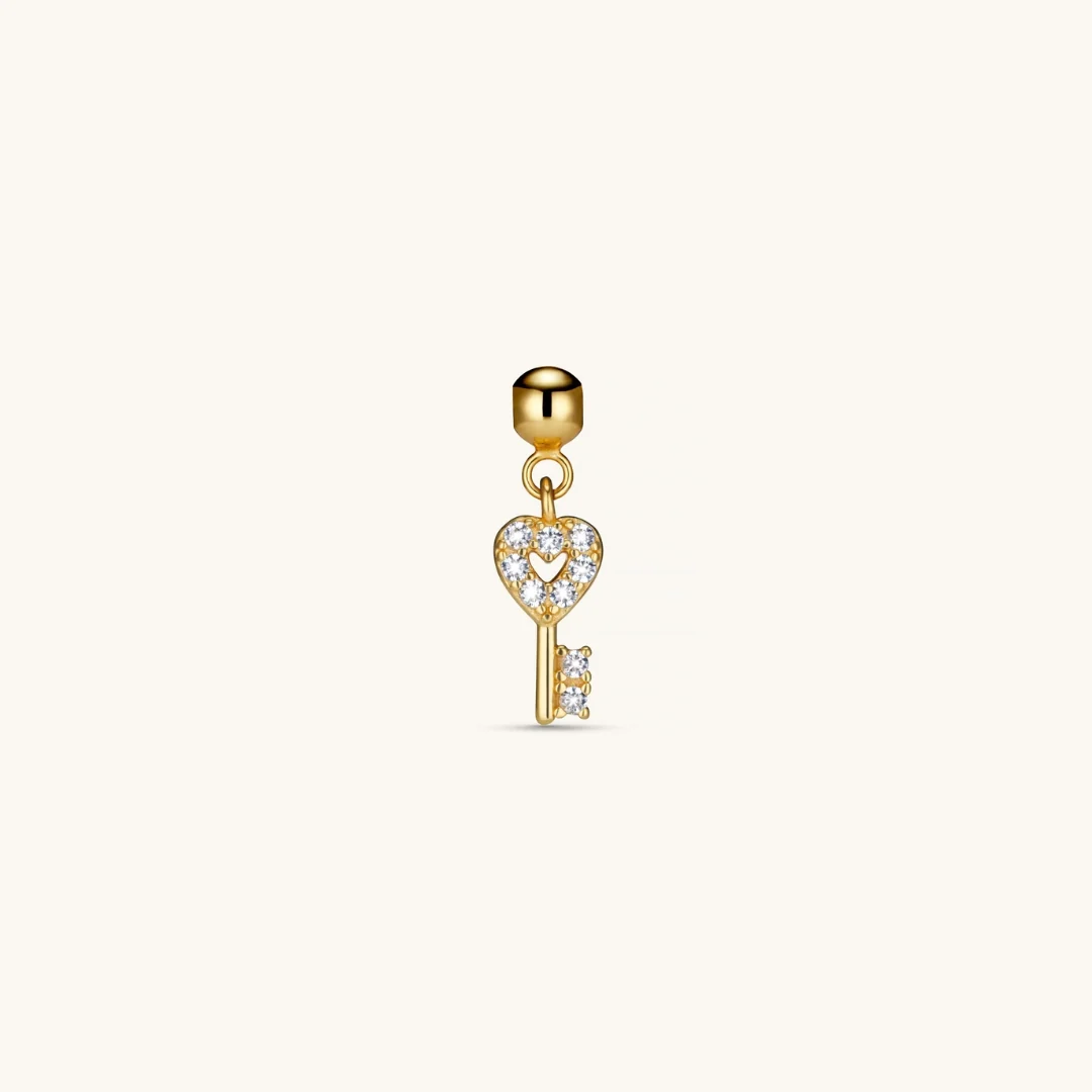 Eternal Key Charm Gold