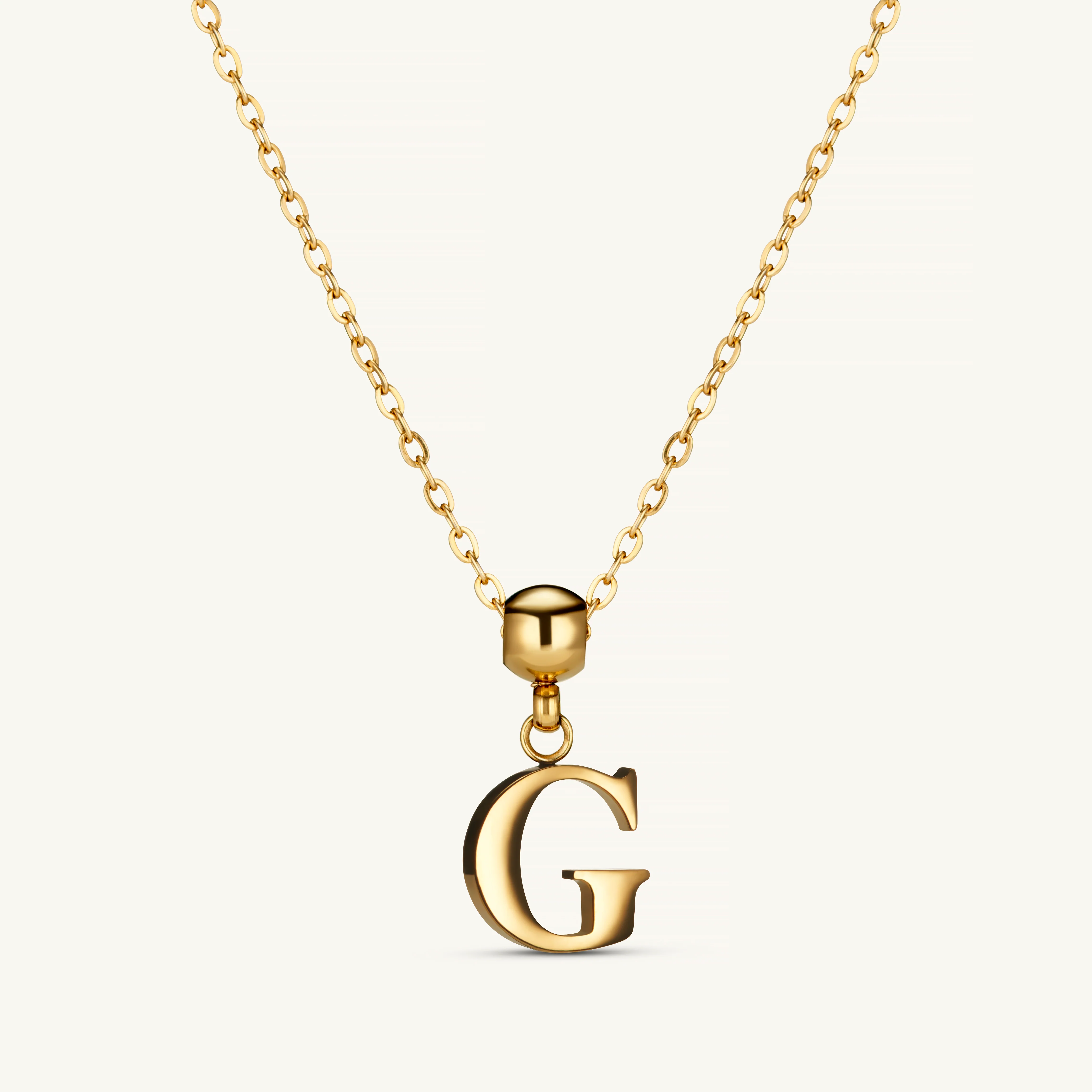 G Classic Initial Charm Gold - Image 4