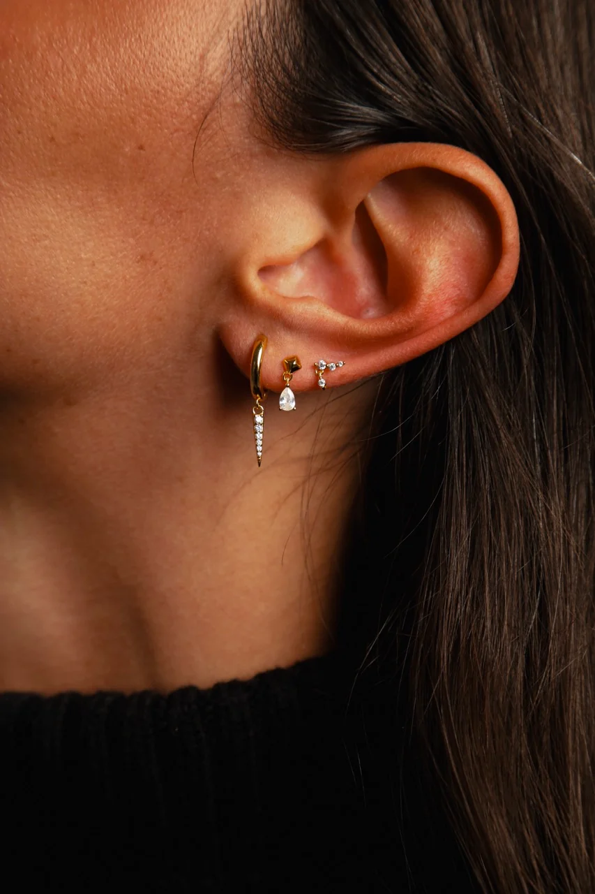 Illume Stud Earrings Silver - Image 5