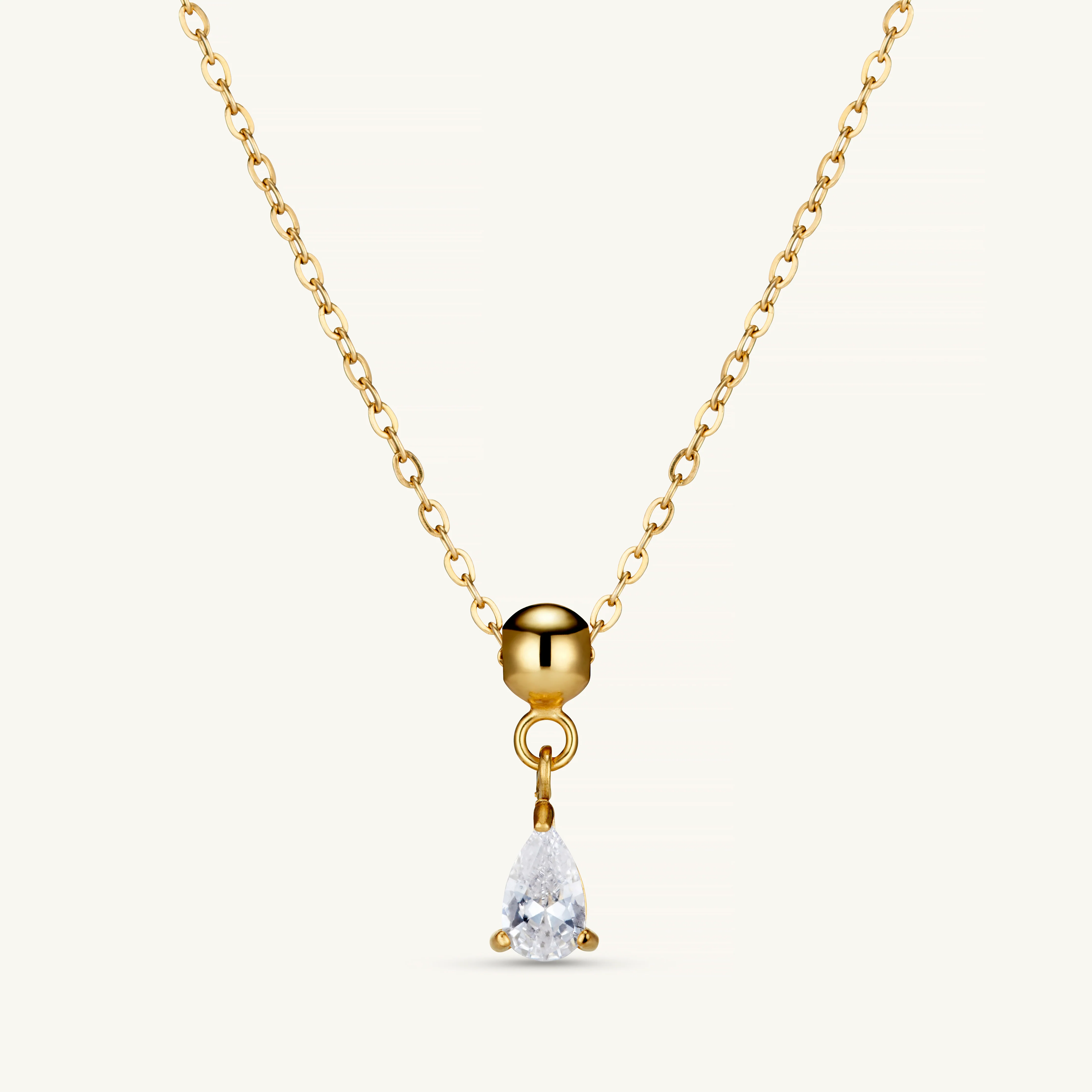 Ivory Crystal Charm Gold - Image 3