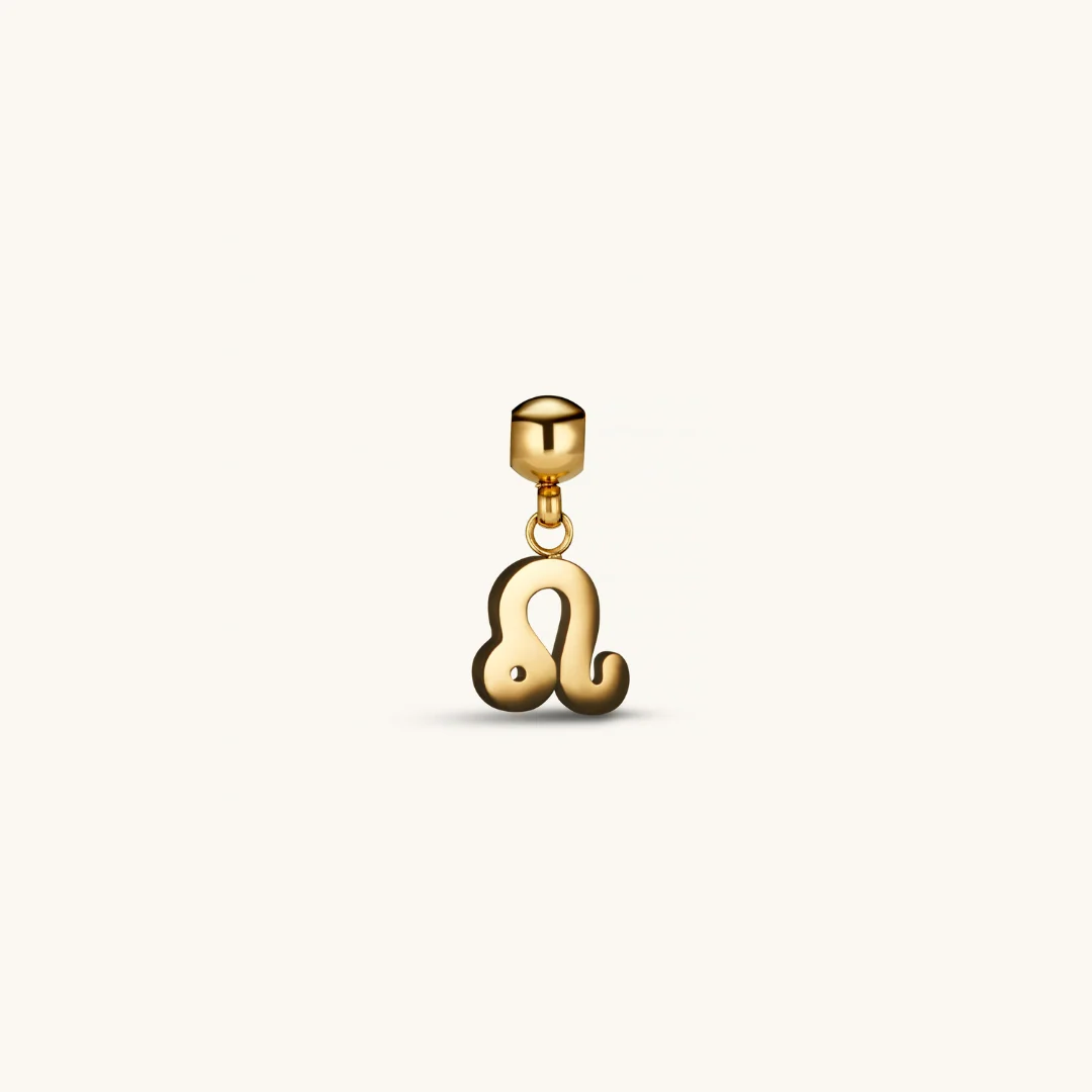 Leo Classic Charm Gold