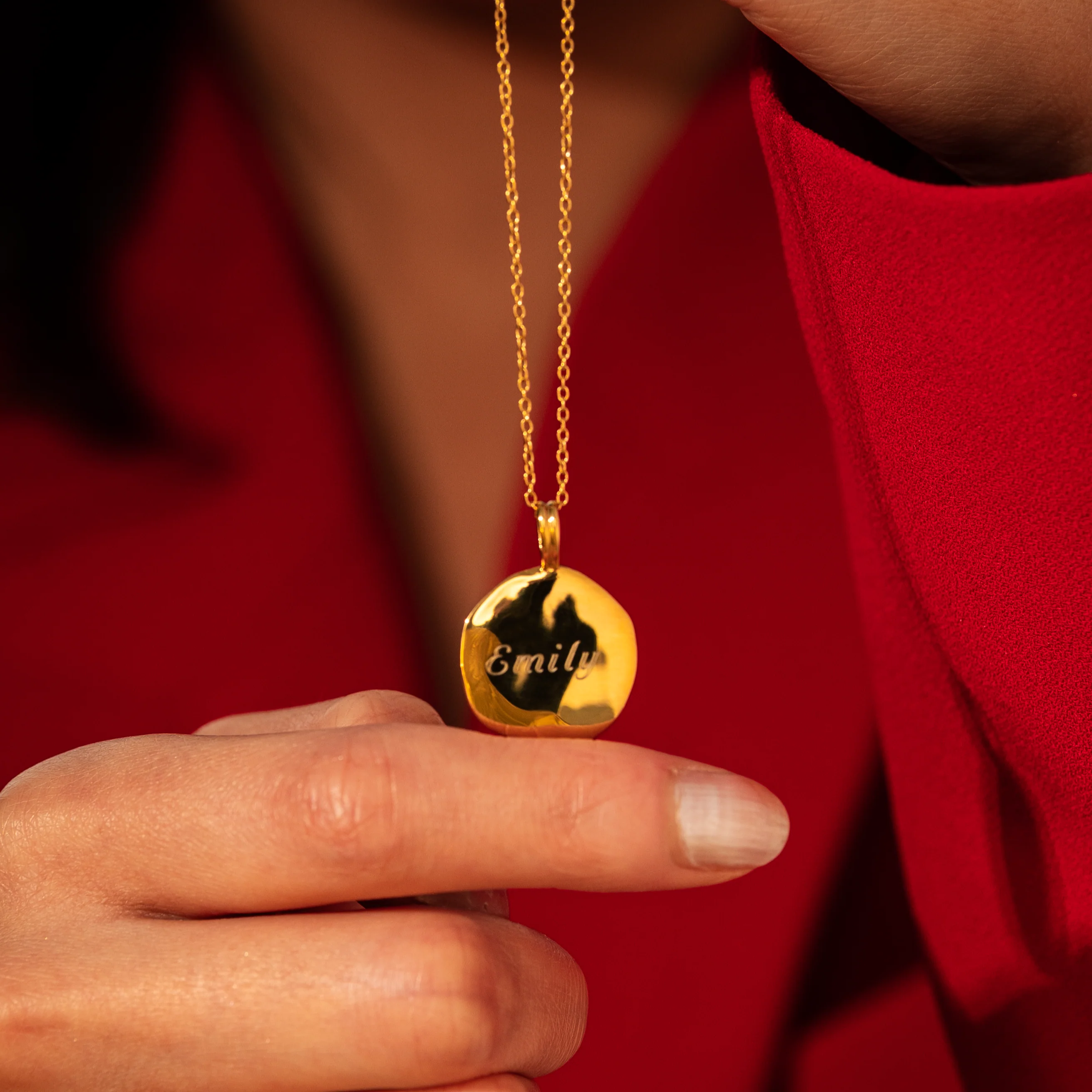 Maya Necklace & Épique Earrings Matching Set - Image 5