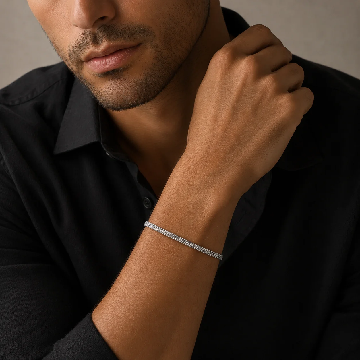 Men's Legacy Bracelet Silver - Image 2