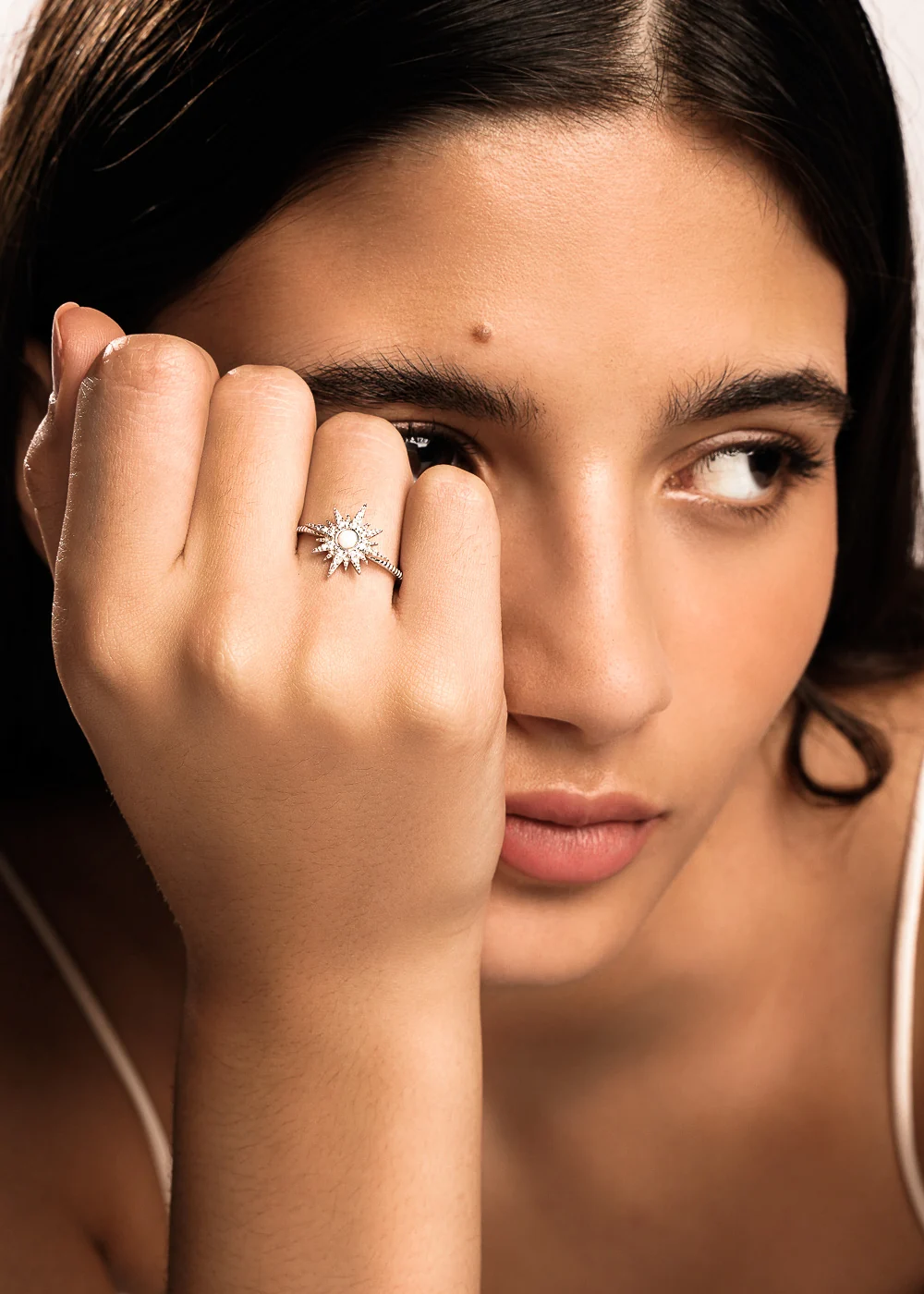 North Star Ring in Silver - Image 3