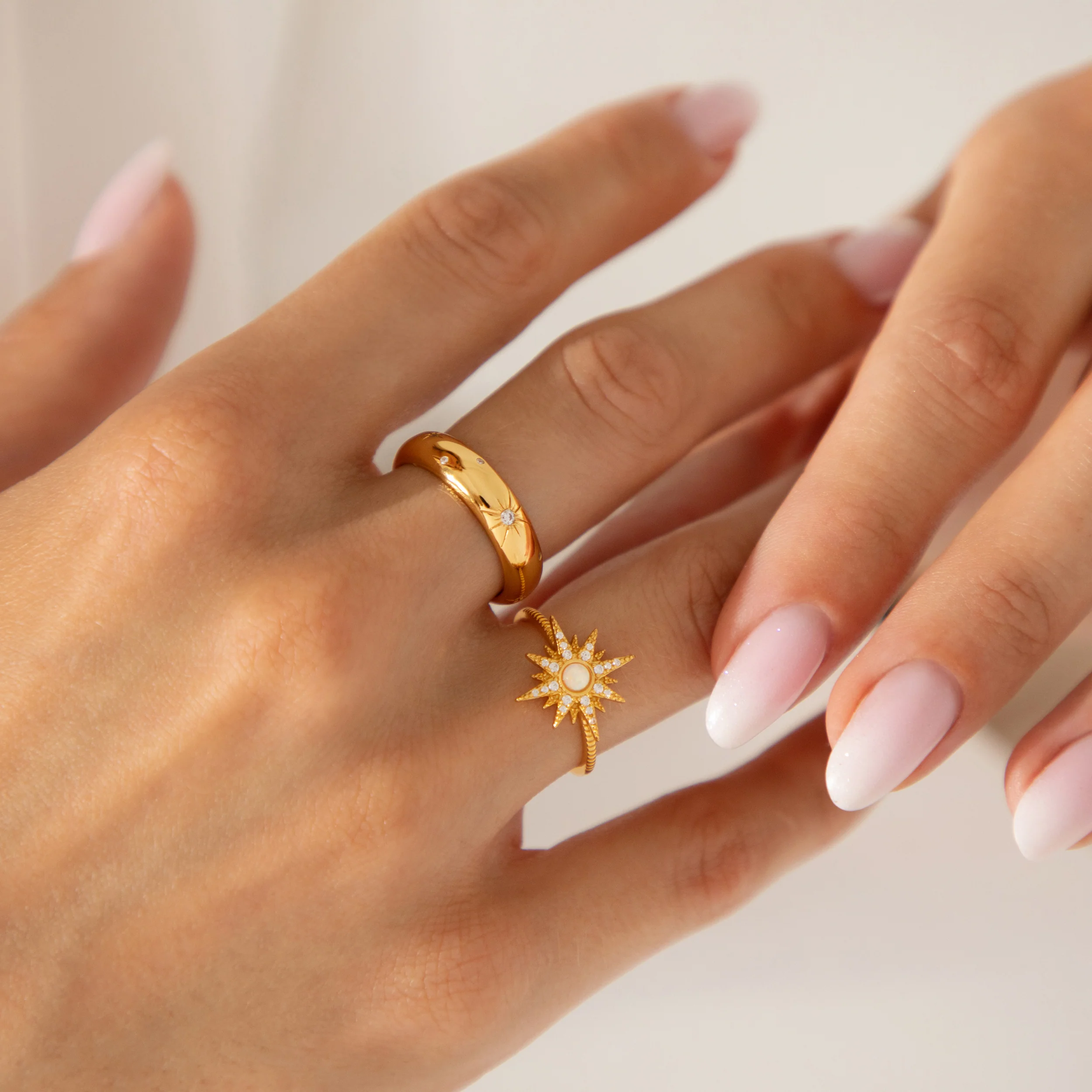 North Star Ring in Silver - Image 5