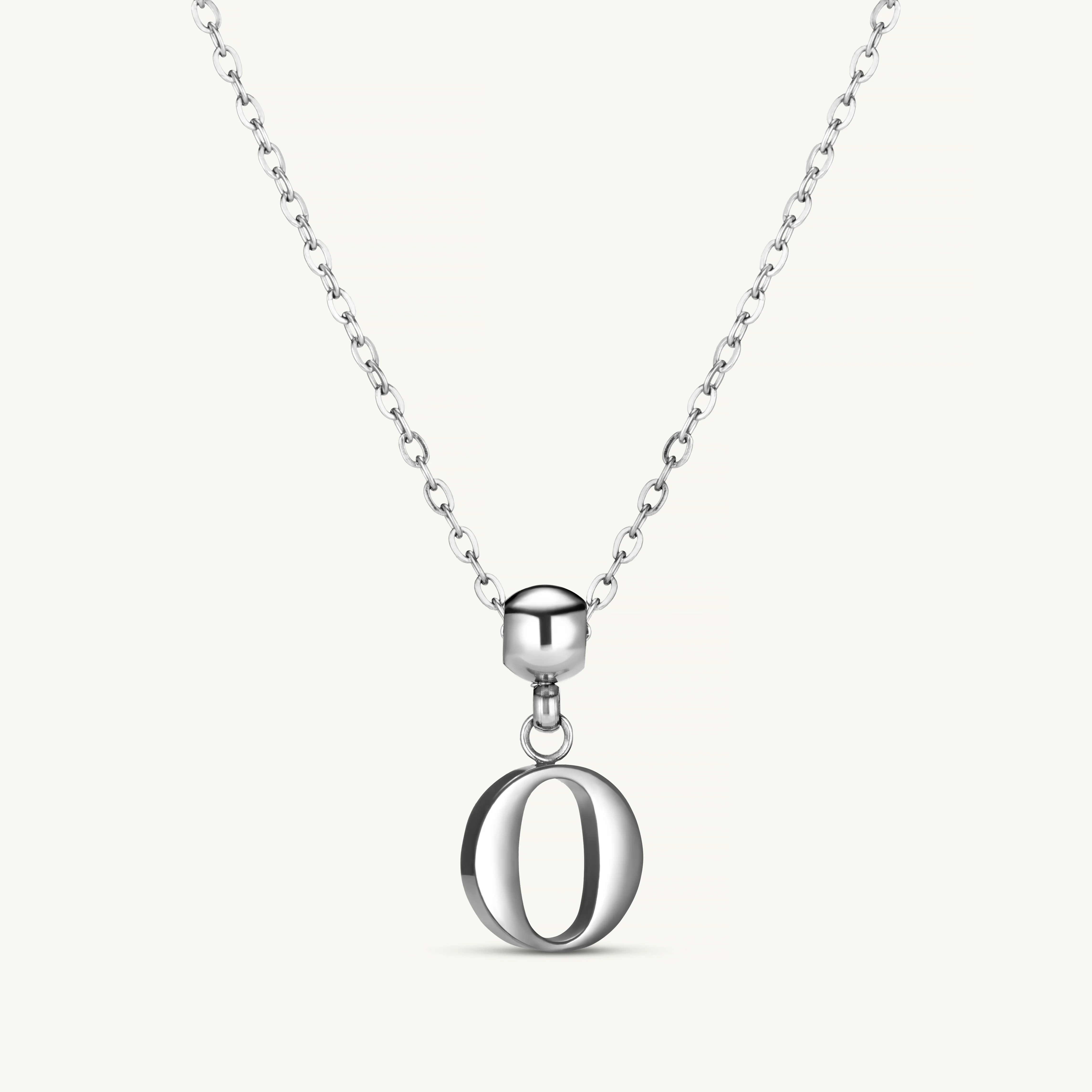 O Classic Initial Charm Silver - Image 3