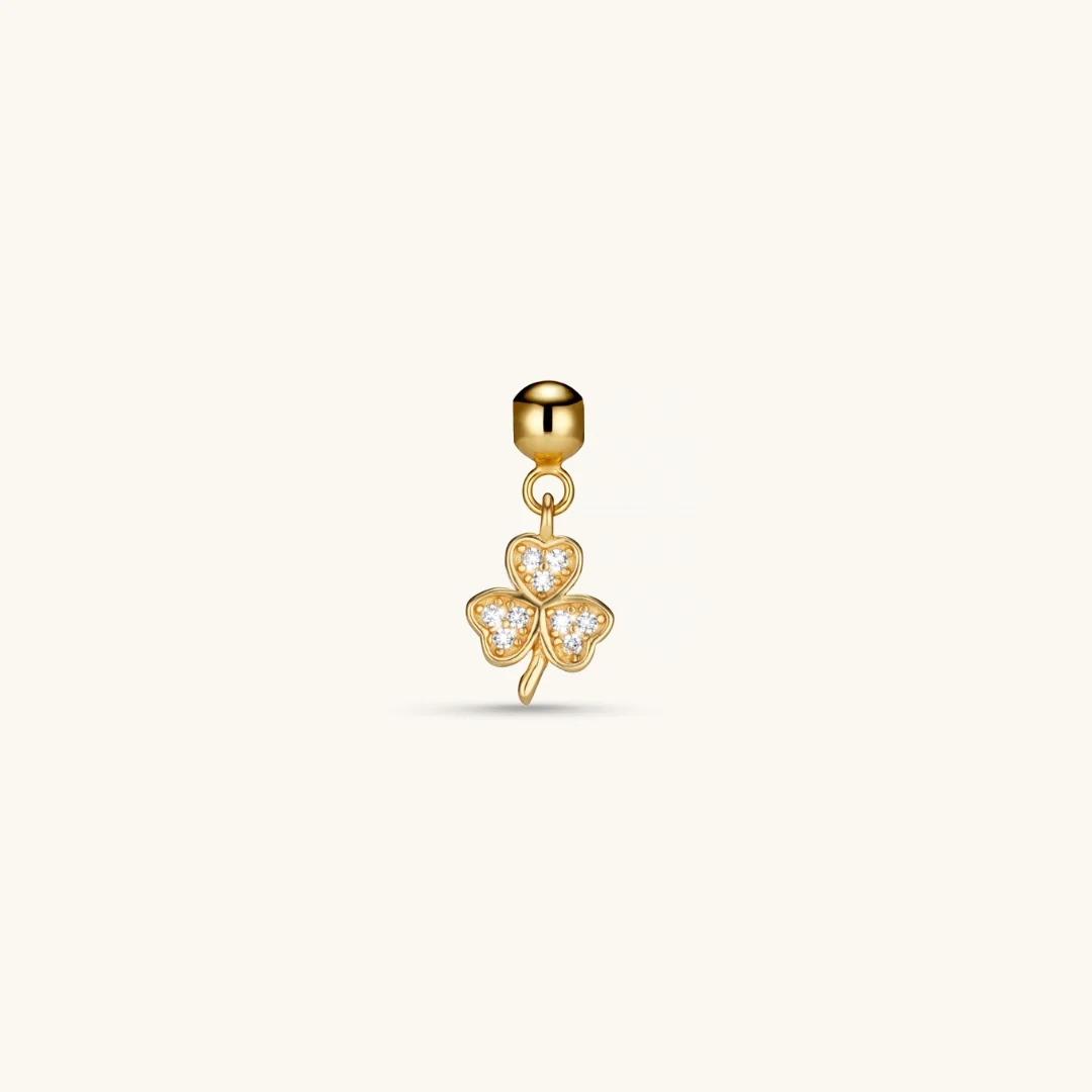 Shamrock Charm Gold