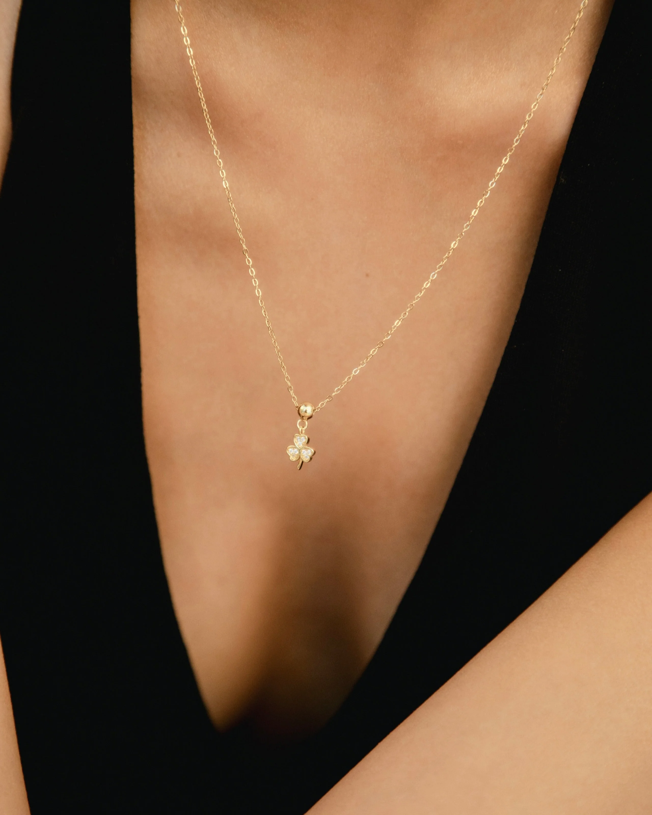 Shamrock Charm Gold - Image 2