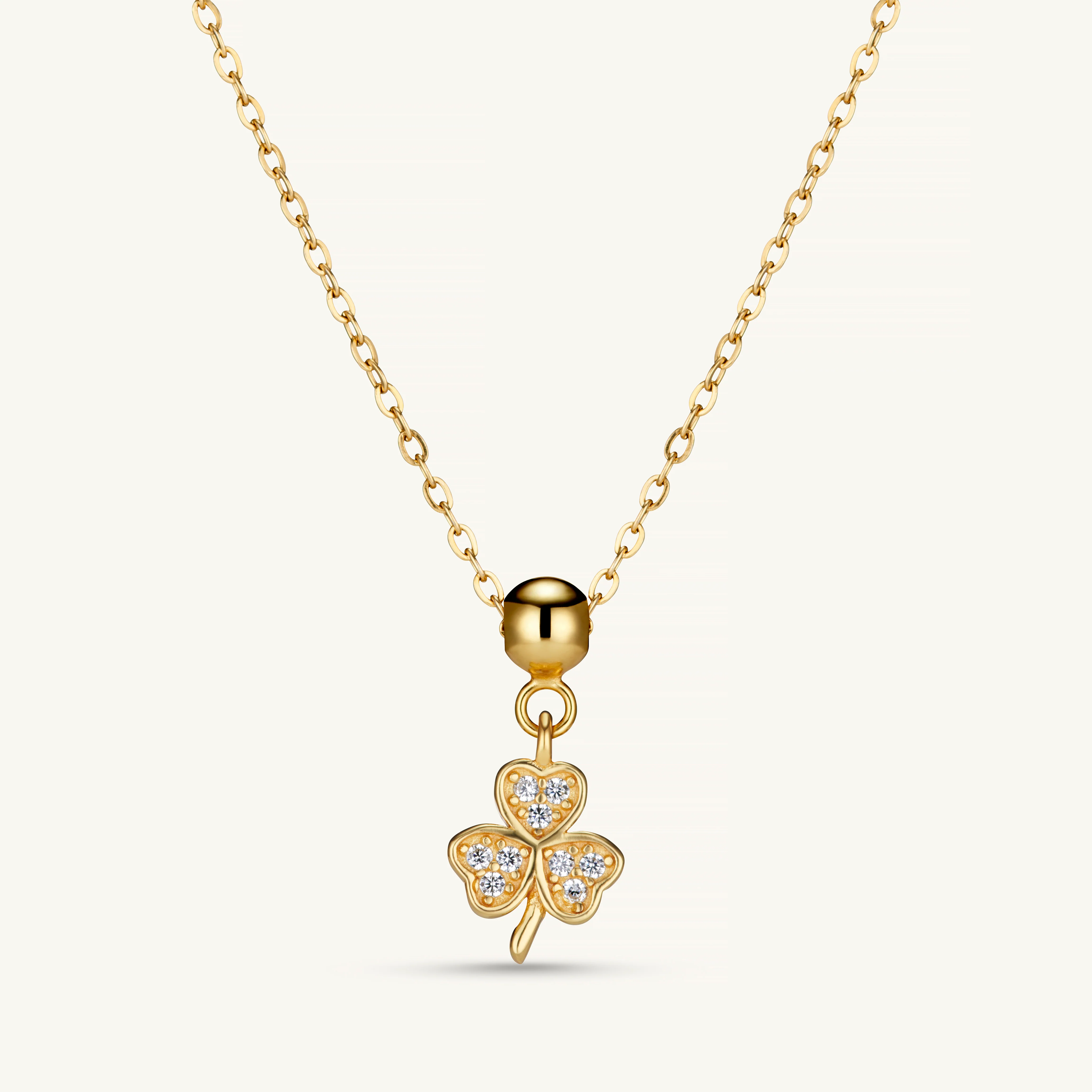 Shamrock Charm Gold - Image 4