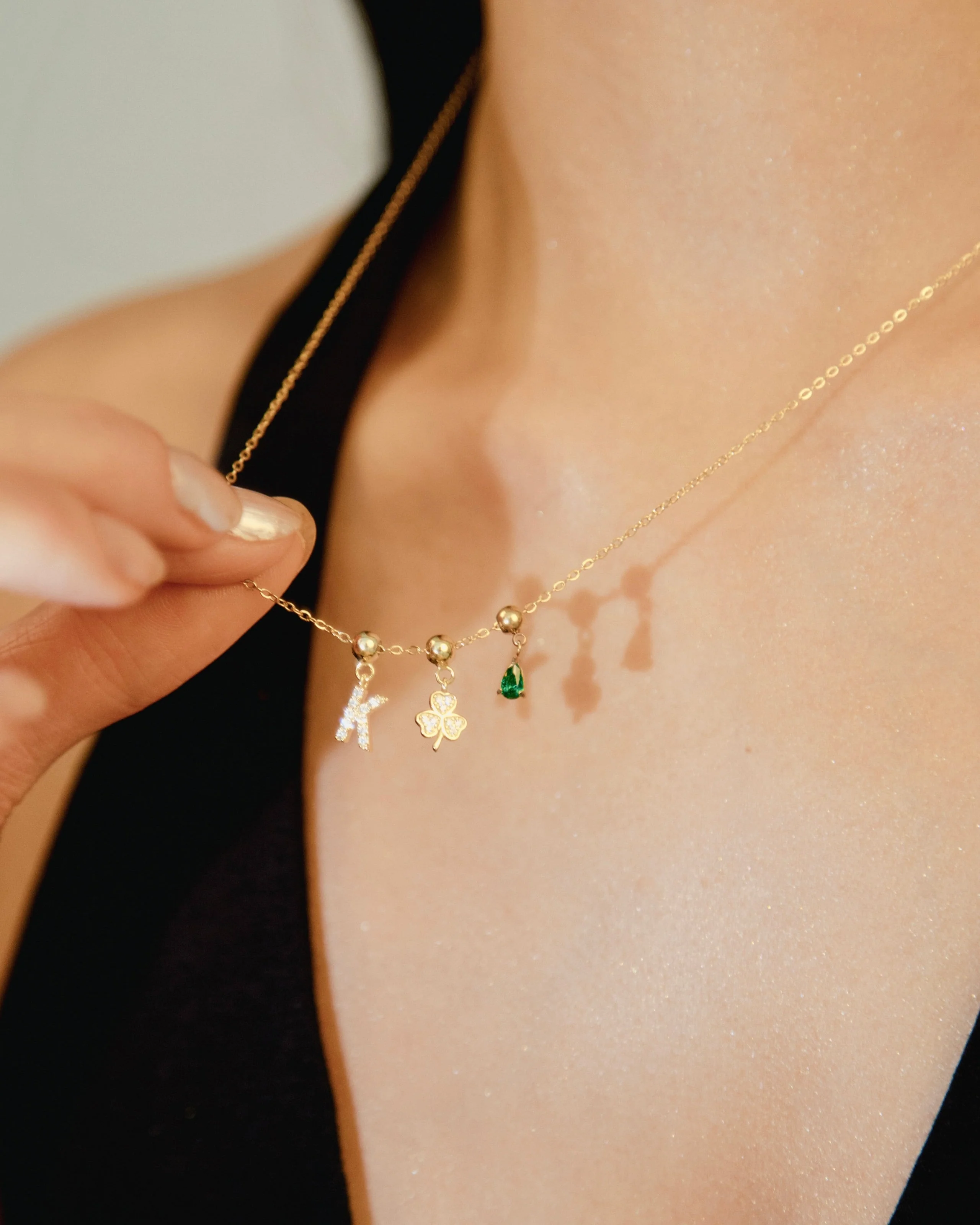 Shamrock Charm Gold - Image 5
