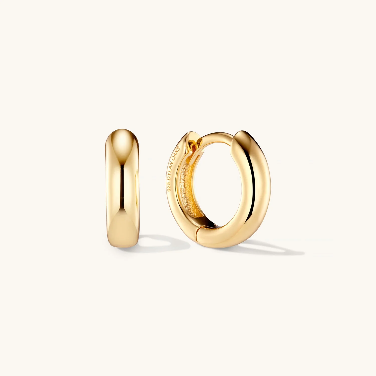 Bold Huggies in Gold