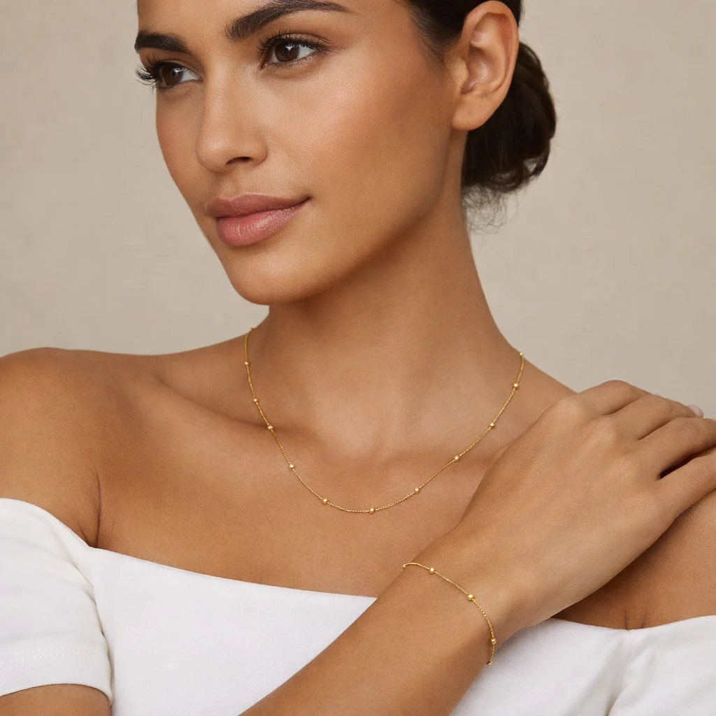 Sphere Bracelet Gold - Image 4