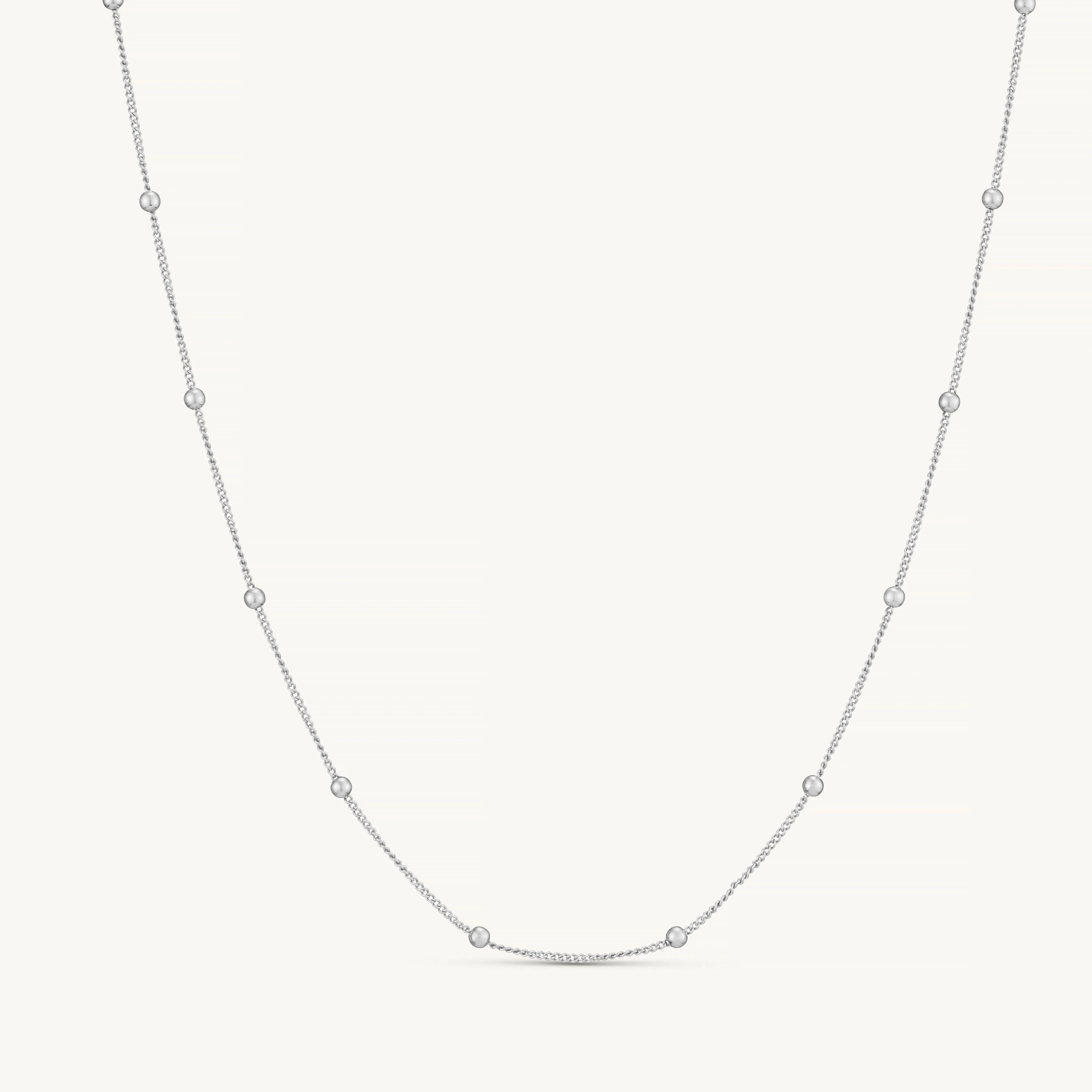 Sphere Necklace in Silver